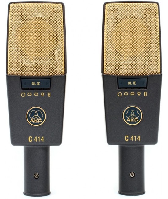 AKG C414 XLII Matched pair stereo set AKG C414 XLII Matched pair stereo set